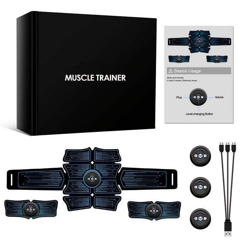 Berry Charmz portable abdominal muscle trainer for sports fitness and home workout, showing its compact design and ergonomic features.