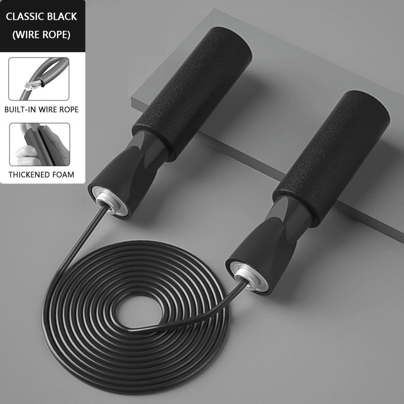 Berry Charmz cordless jump rope for gym and fitness training, with built-in wire design, ideal for home sports and fitness workouts.