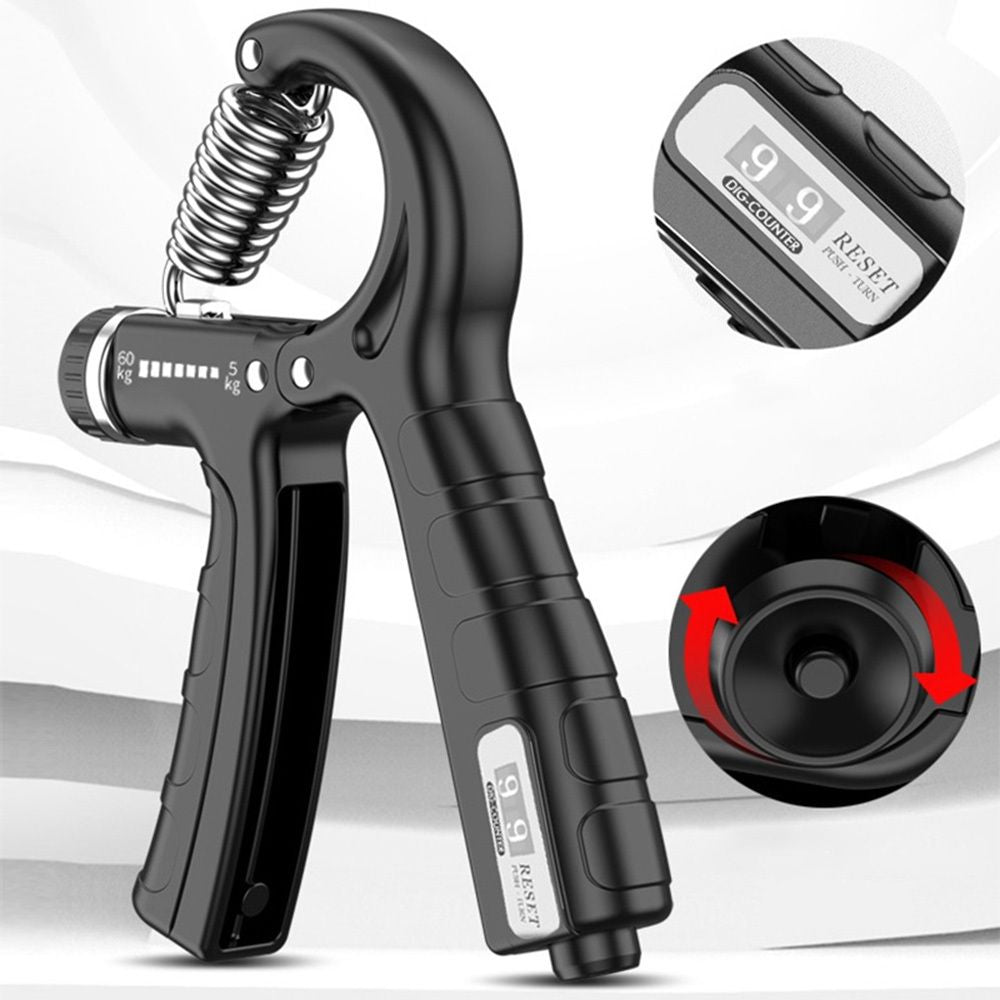 Berry Charmz hand grip strength trainer with adjustable resistance and non-slip grip for effective hand and finger exercise.