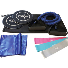 Berry Charmz fitness bundle with workout gear, yoga mat, and accessories for active exercise routines.