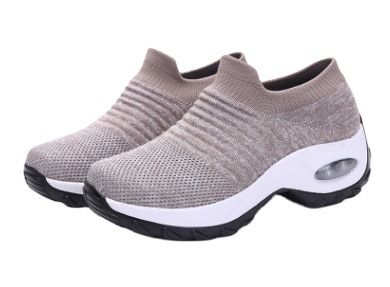 Berry Charmz Hypersoft women's orthopedic platform sneakers in white, black, and red, designed for casual walking and comfort.