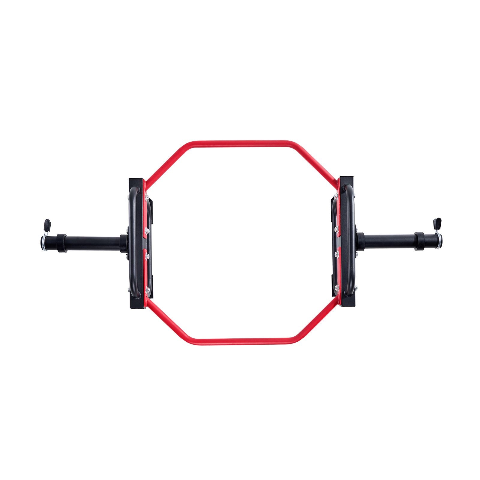 Red Berry Charmz 2-inch hex trap bar with 500 lbs capacity for weightlifting, deadlifts, squats, and strength training at home gym