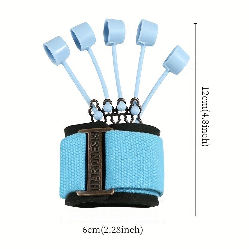 Berry Charmz finger muscle resistance band for strength training, suitable for men and women, shown in use on fingers.