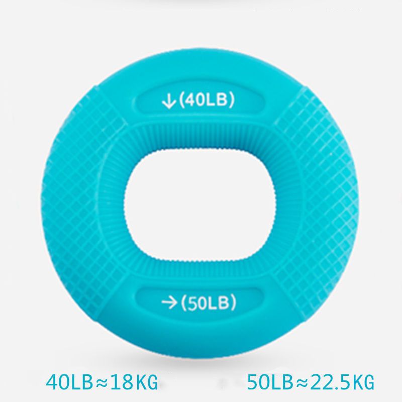 Berry Charmz 40-80LB hand grip strength ring for muscle training, silicone fitness finger ring, carpal expander for body building.