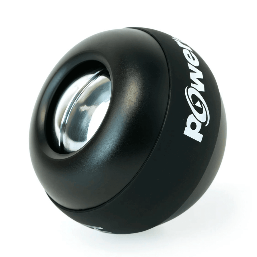 Berry Charmz DFX Powerball IRON forearm muscle builder device with textured grip for strength training and muscle development.