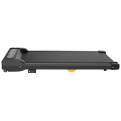 Black Berry Charmz under desk treadmill with LED display, handle, remote control, and portable design for home and office walking.