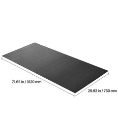 Berry Charmz treadmill mat for carpet floors, 30x72 inches, waterproof, non-slip high-density PVC floor protector for home gyms