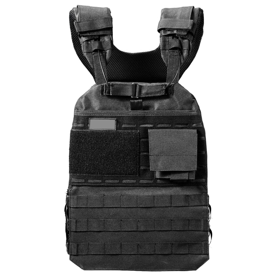 Berry Charmz weighted vest with shoulder pads and reflective stripe, ideal for strength training, running, and fitness workouts.
