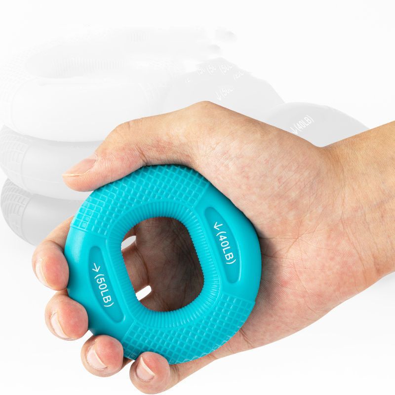 Berry Charmz 40-80LB strength hand grip ring with silicone construction for muscle power training and finger strengthening exercises.