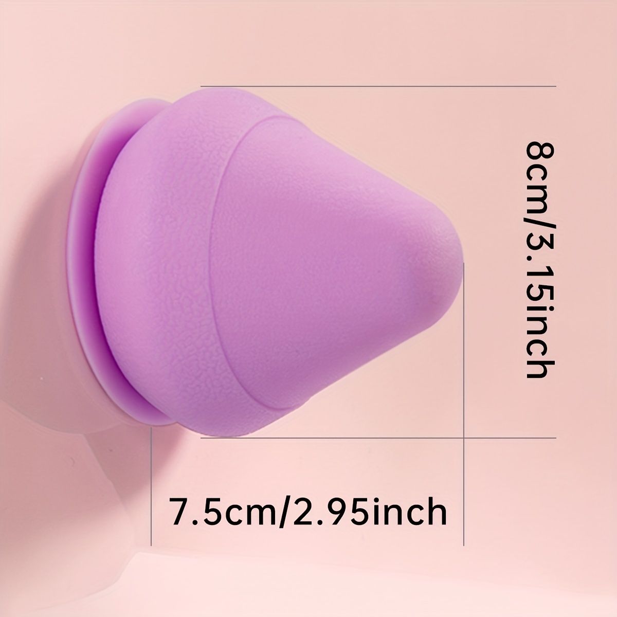 Berry Charmz multifunctional muscle massage ball for deep tissue back, arm, and foot pain relief, shown in use.