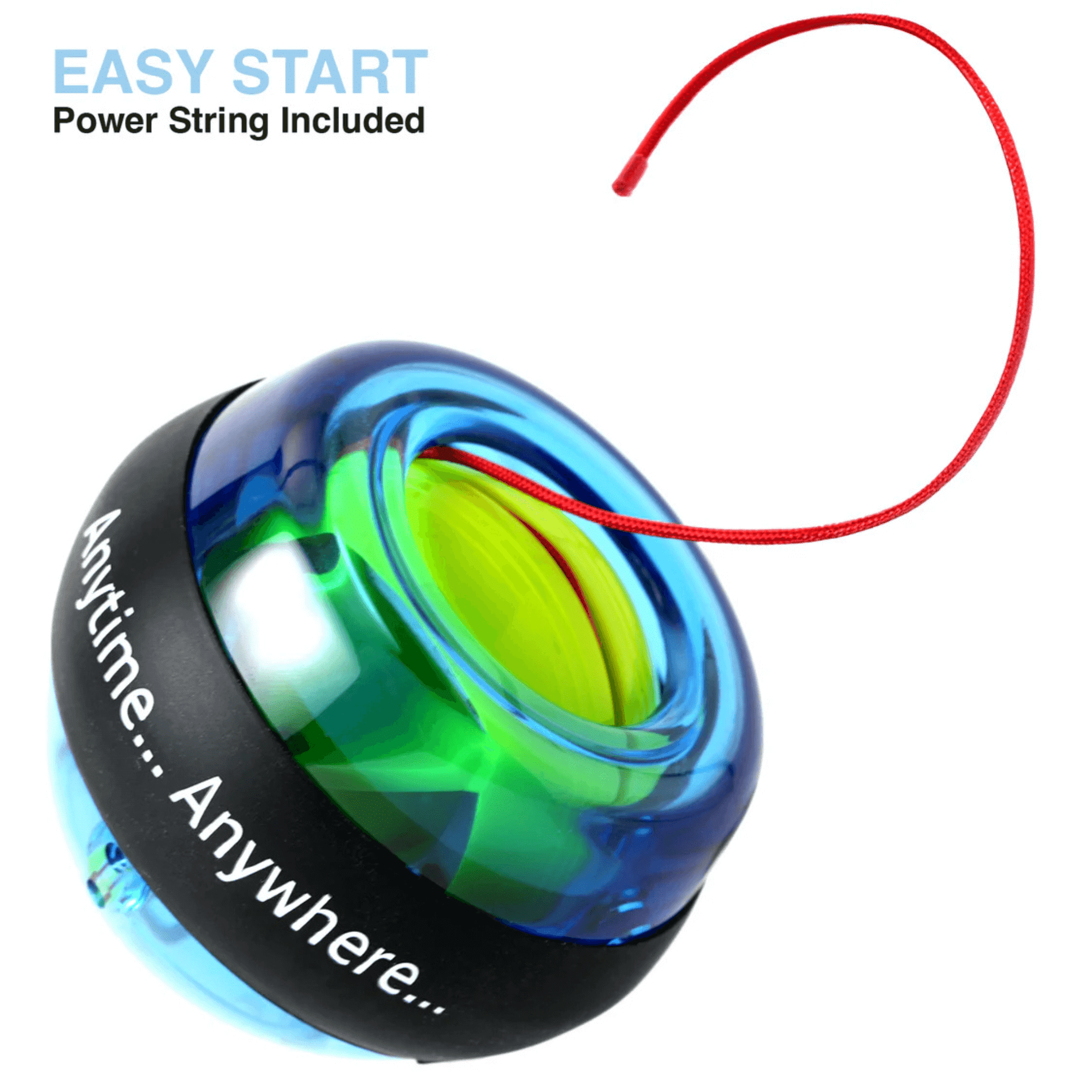 Berry Charmz DFX Sports Pro Powerball Hand Grip Strengthener with adjustable resistance for hand and finger muscle training.