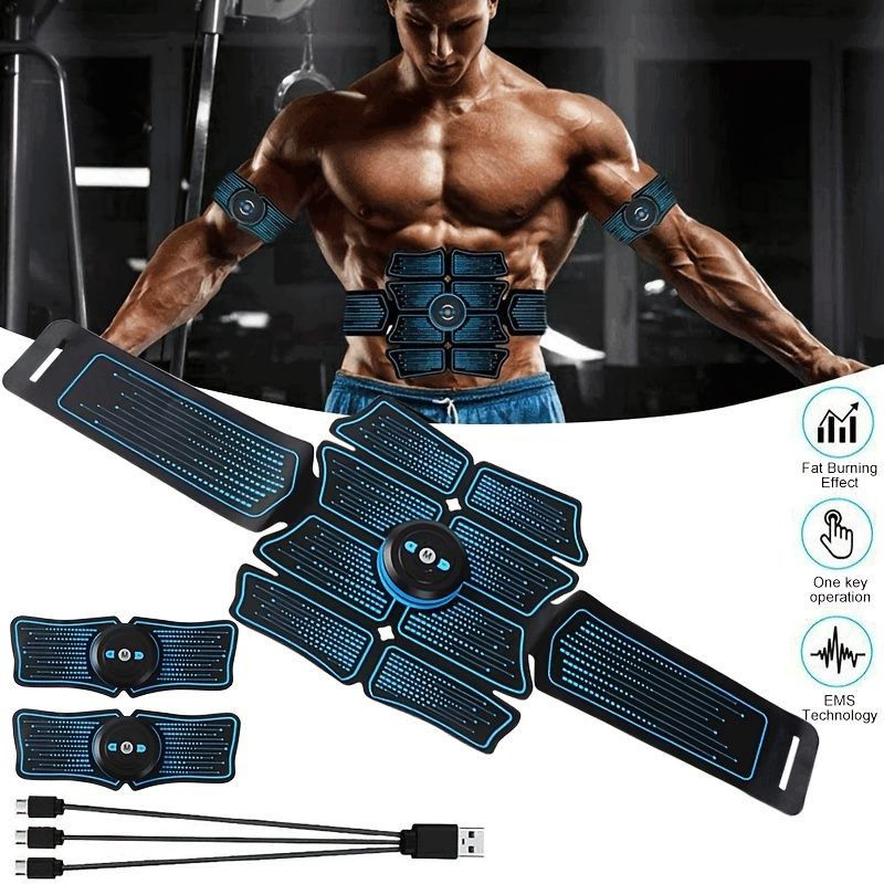 Berry Charmz portable abdominal muscle trainer for sports fitness and home workouts, showing compact workout equipment in use.