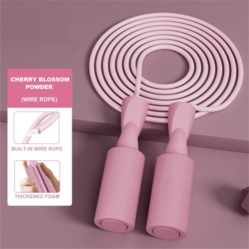 Berry Charmz cordless jump rope for gym and fitness training, featuring built-in wire design ideal for home sports workouts.