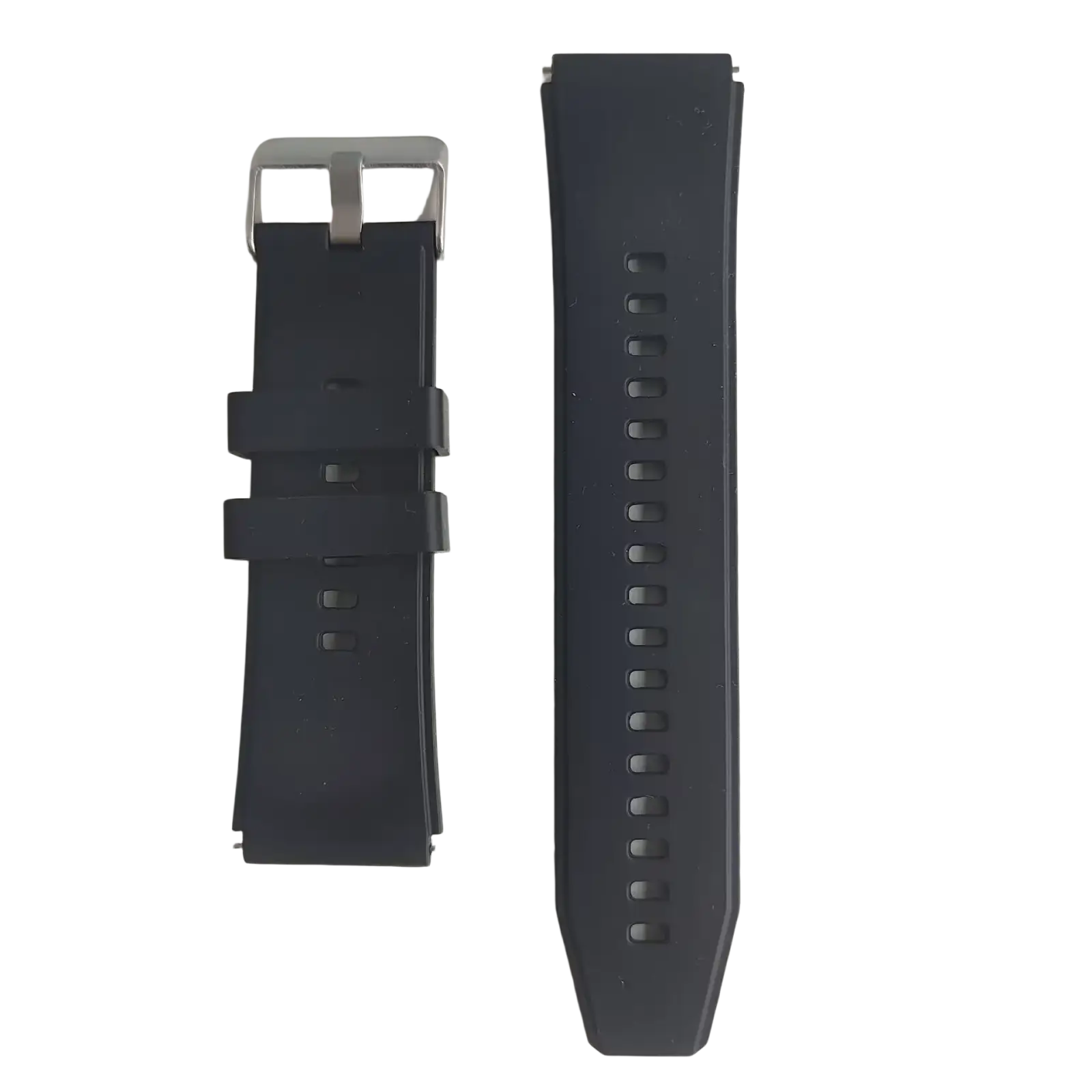 Black ARBA Global ECG health monitoring smart watch with blood pressure tracker and rubber strap, displaying health data.