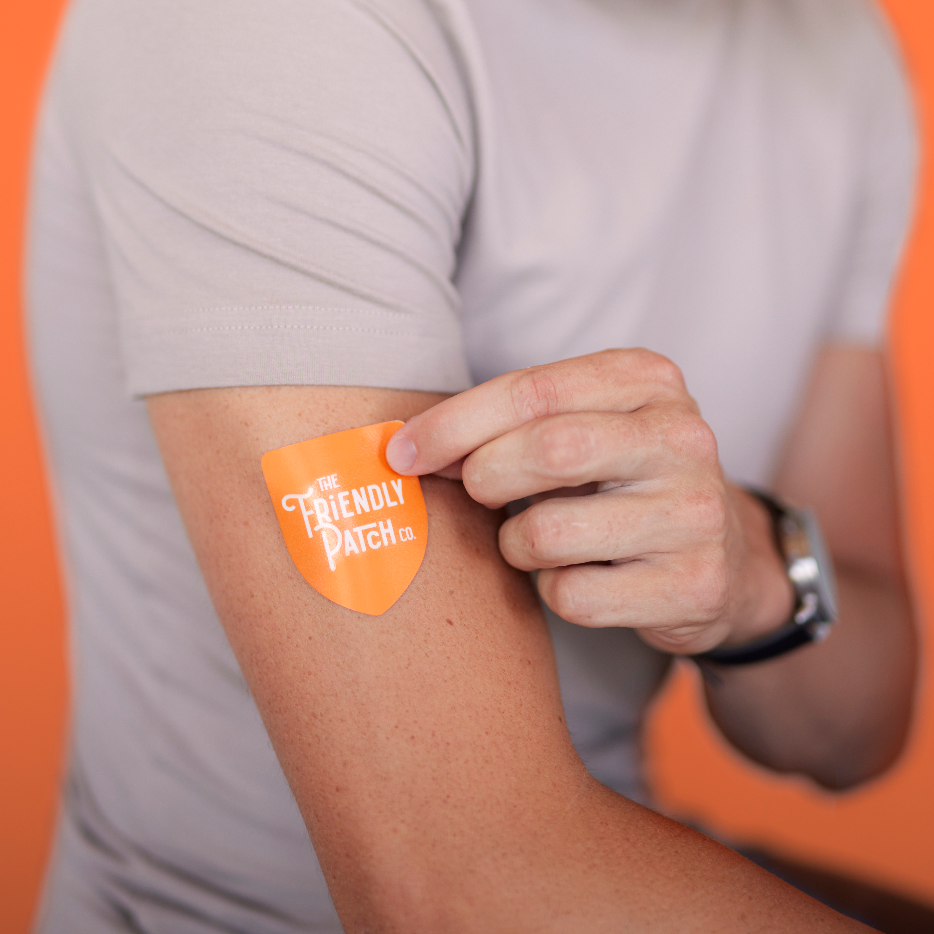 Set of four Friendly Patch Co Essentials Vitamin Patches for energy, sleep, stress relief, and immunity in an 8-pack.