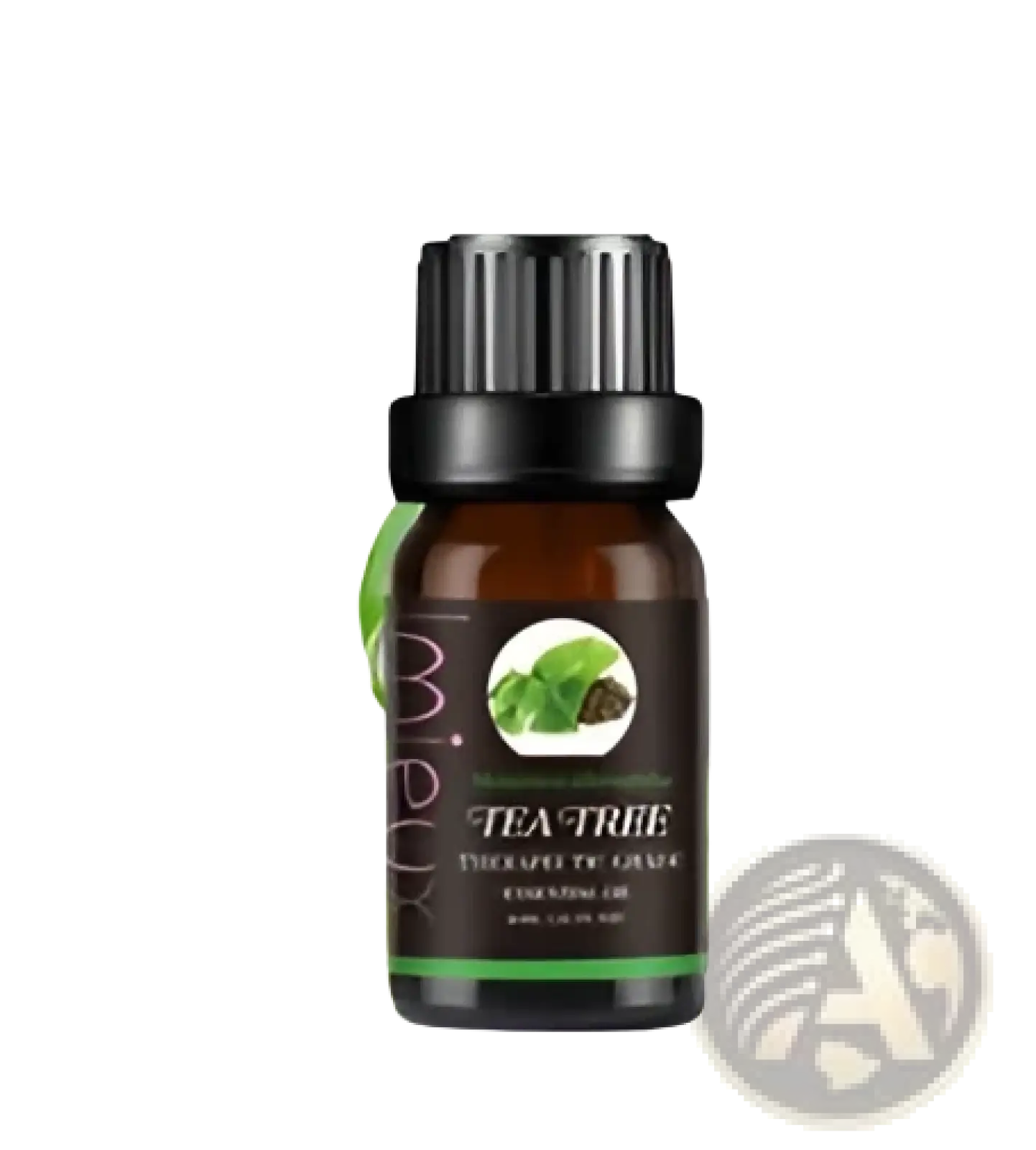 Set of nine 10ml pure essential oil bottles by ARBA Global for aromatherapy and personal care use.