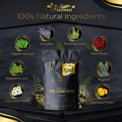 Premium 4 in 1 Yoni Care Kit from Fivona.com includes natural products for feminine wellness and intimate care.