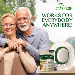 Fivona.com 2-in-1 Hemorelief Sitz Bath Soak Kit with soothing soak ingredients for comfort and relief.
