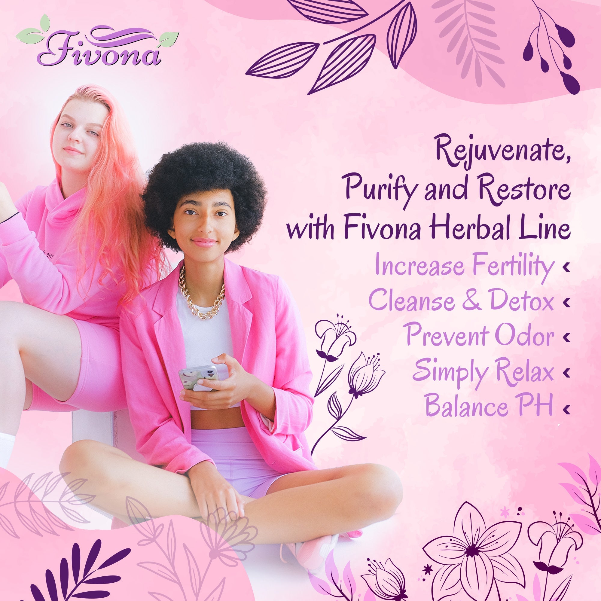 Fivona.com 3-in-1 Yoni Steaming Kit with herbal blends in a reusable steaming bowl, designed for natural feminine wellness.