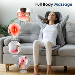 Gamba Beauty full body 3D kneading massage pads for relaxing, deep tissue massage and muscle relief.