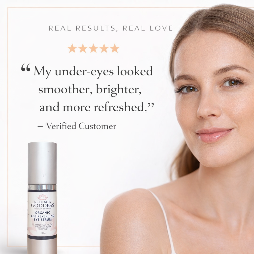 Organic Age Reversing Eye Serum – Instant Firming Treatment