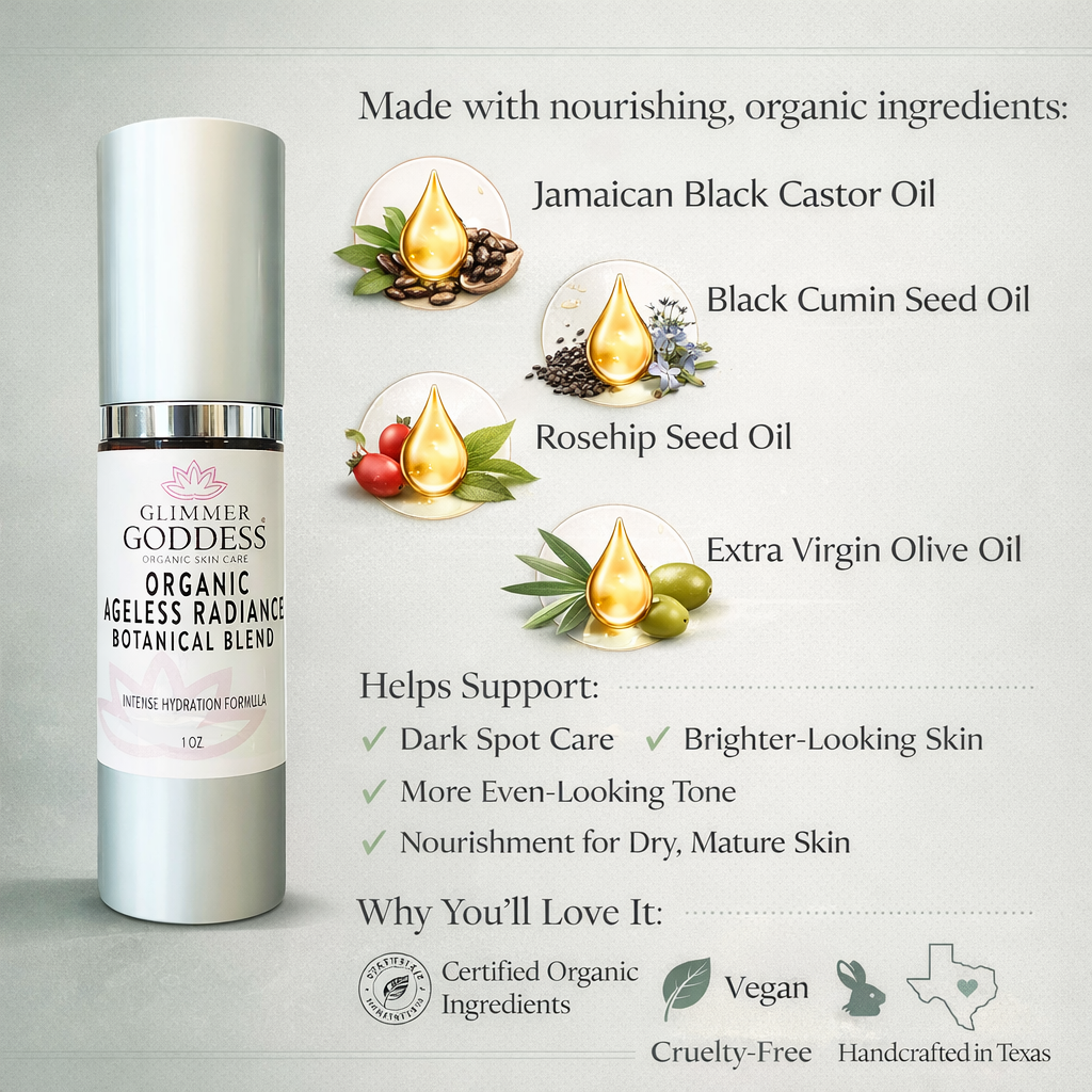 Organic Skin Brightening Serum – Ageless Radiance & Dark Spot Treatment