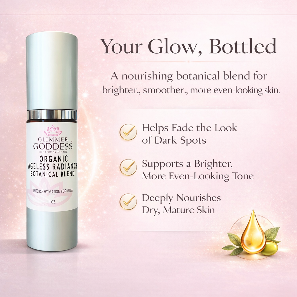 Organic Skin Brightening Serum – Ageless Radiance & Dark Spot Treatment