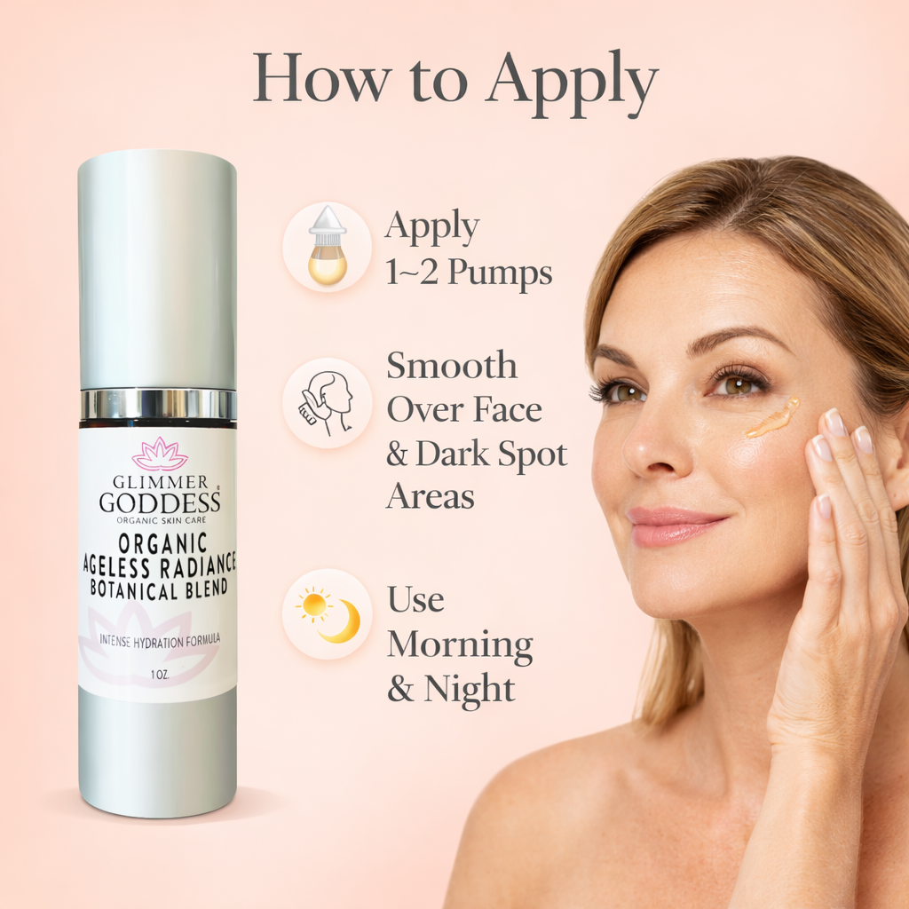 Organic Skin Brightening Serum – Ageless Radiance & Dark Spot Treatment