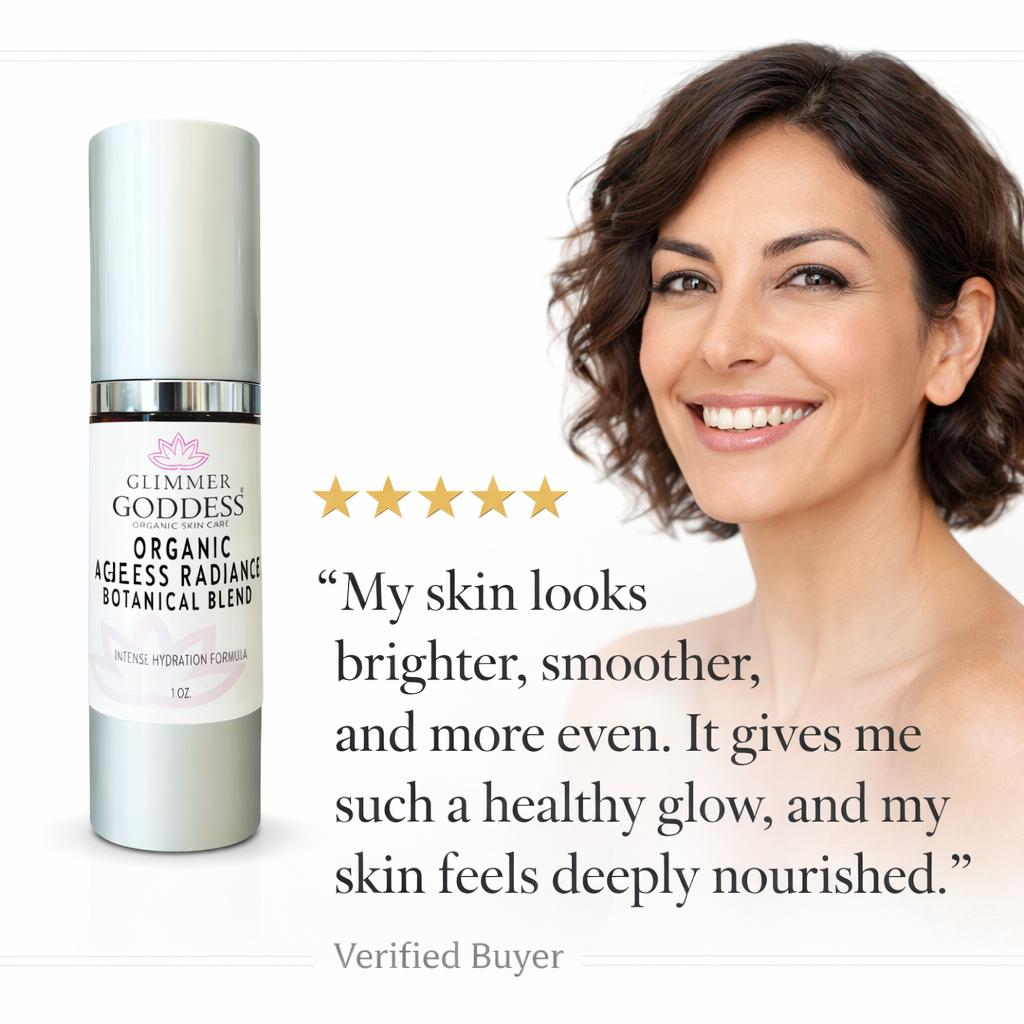 Organic Skin Brightening Serum – Ageless Radiance & Dark Spot Treatment