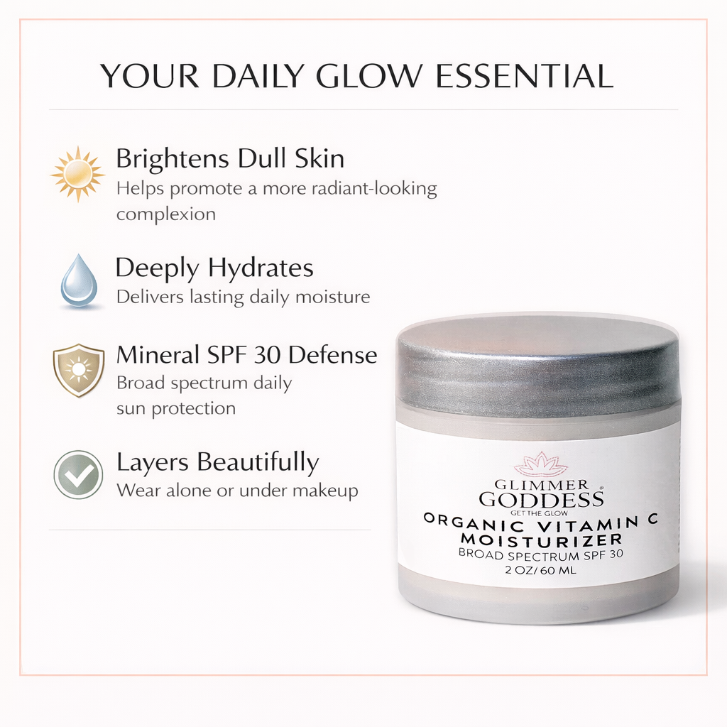 Organic Vitamin C Daily Moisturizer SPF 30 – Brightening Formula