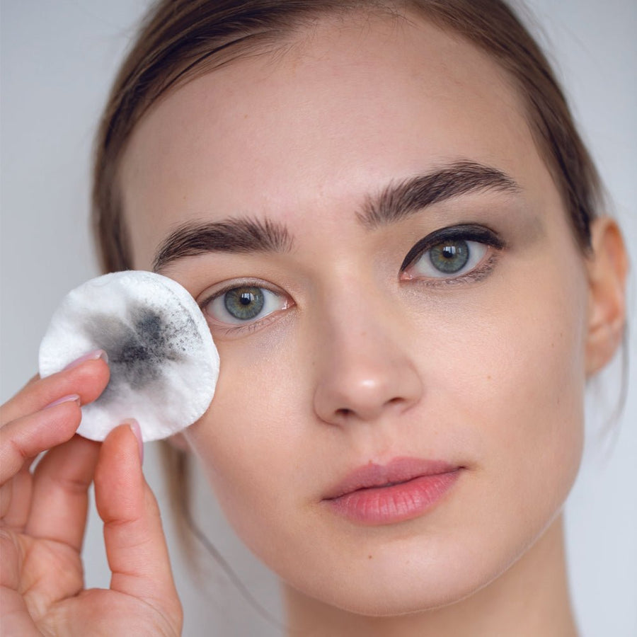 Organic cucumber makeup remover by Glimmer Goddess® Organic Skin Care, gentle cleanser with no oily residue, for clean, refreshed skin.