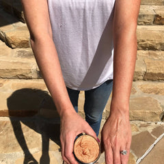 Organic Whipped Bronzing Body Butter by Glimmer Goddess® moisturizing lotion with shimmering bronze glow and subtle instant bronze tint.