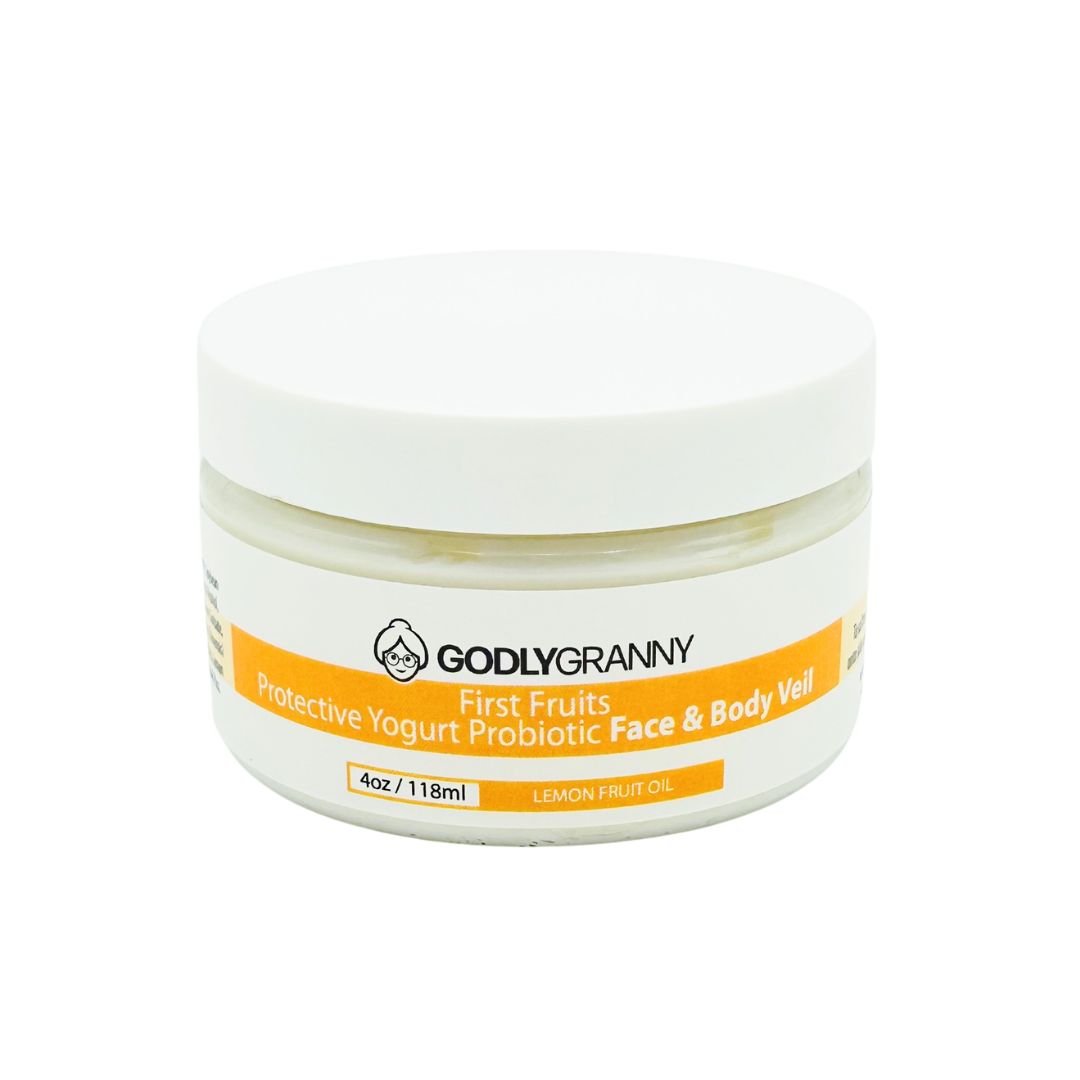 First Fruits Protective Yogurt Probiotic Face & Body Veil (Lemon Fruit Oil)