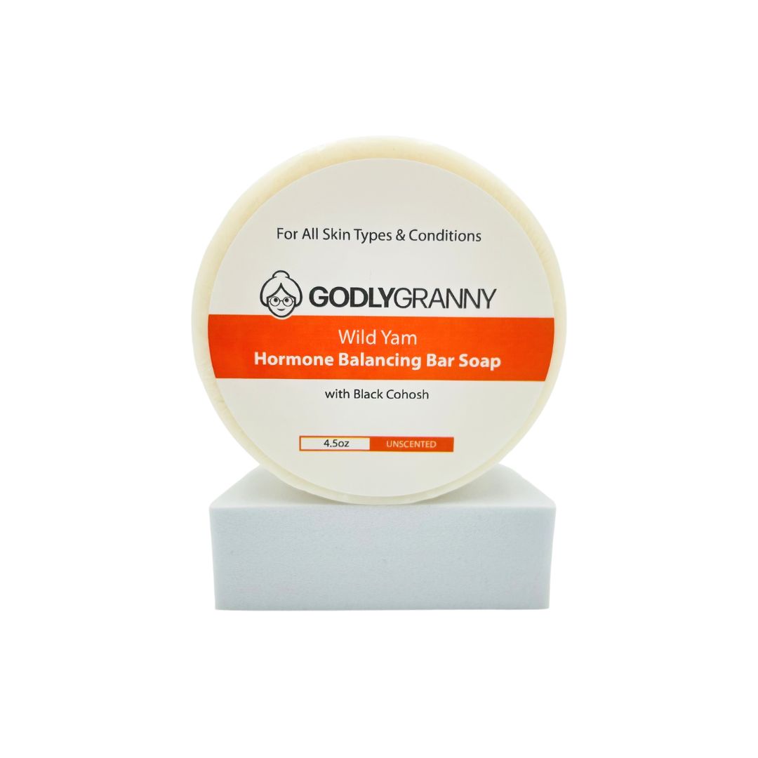 Wild Yam Hormone Balancing Bar Soap with Black Cohosh