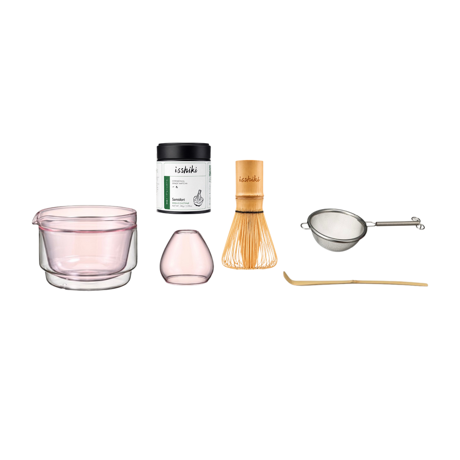 Isshiki x Hario Samidori tin matcha set cup by Isshiki Matcha