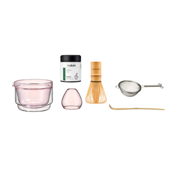 Isshiki x Hario Samidori tin matcha set cup by Isshiki Matcha