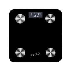 Jupiter Gear Supersonic Smart Scale with digital display and app connectivity for body composition analysis.