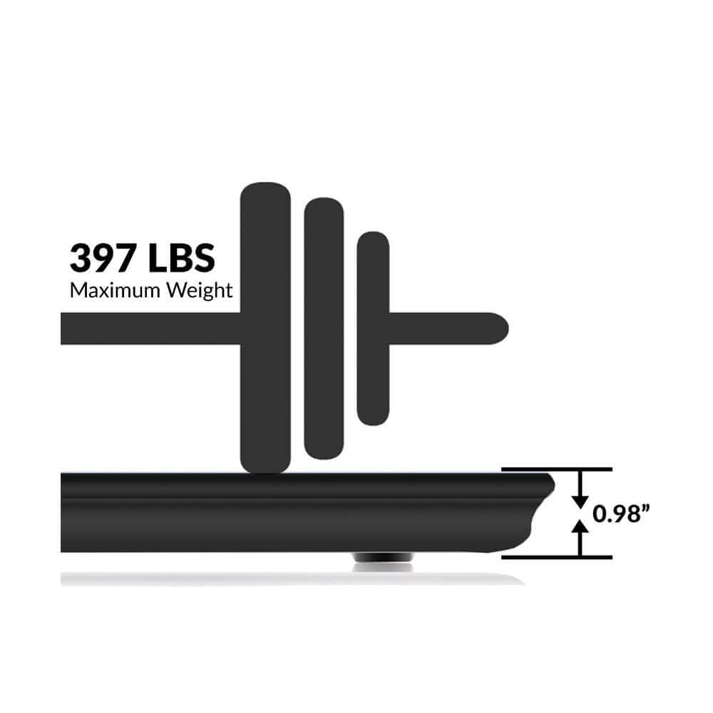 Jupiter Gear Supersonic Smart Scale with digital display for body composition analysis and smartphone app connectivity.