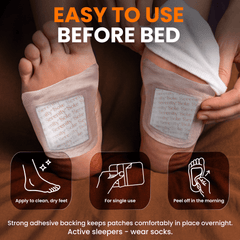 Lure Essentials Sole Serenity Neuro Ease foot pads for nerve discomfort support, shown on clean skin.