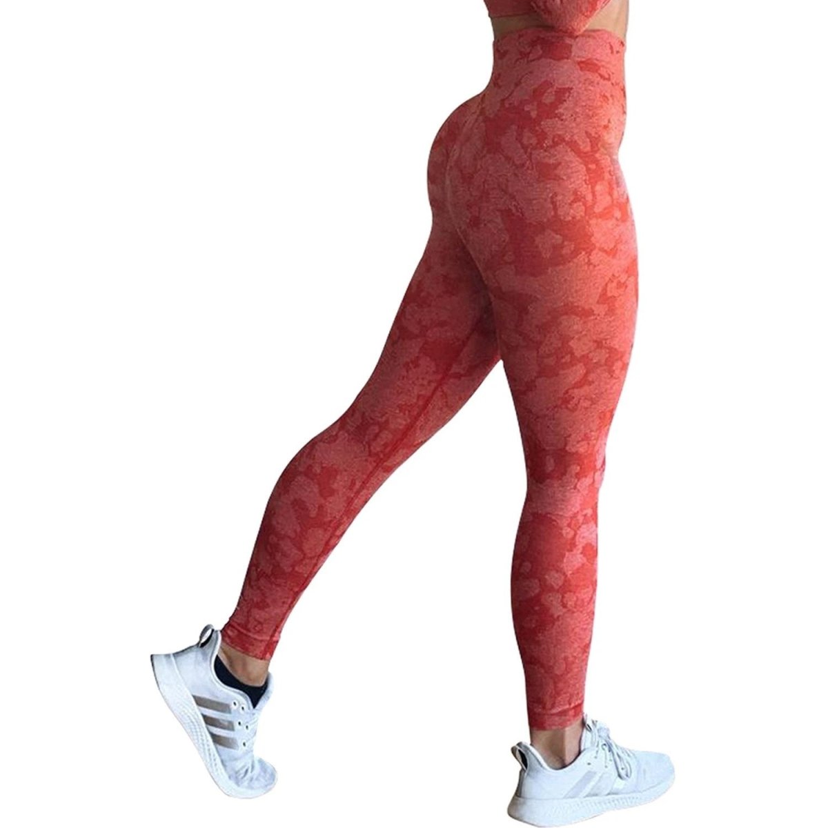 Mandotos women's push-up butt leggings with high-waist fit, suitable for workout, gym, yoga, and fitness activities.