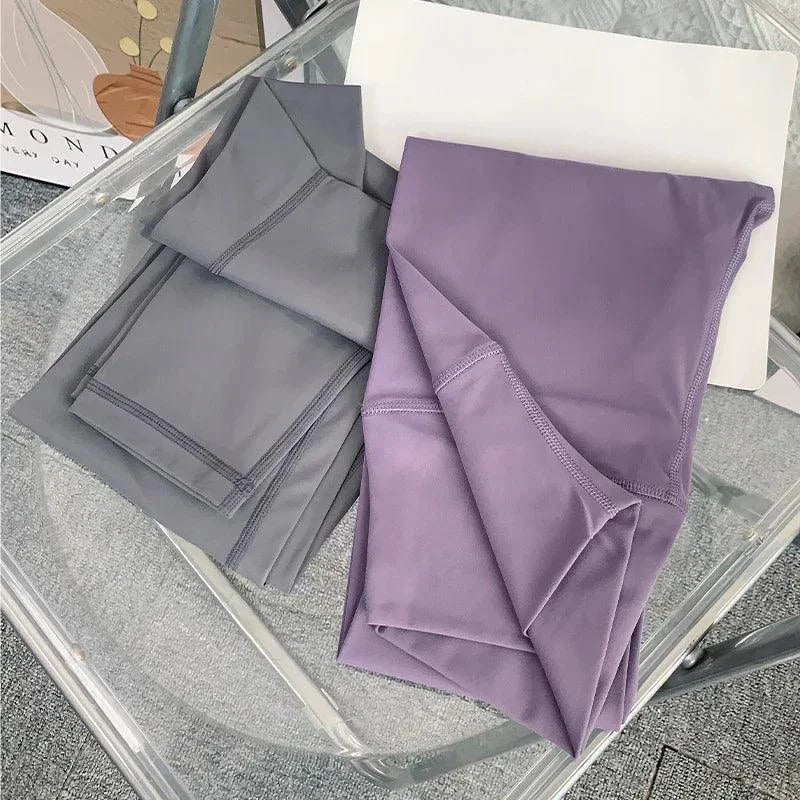 Mandotos high waist breathable summer yoga leggings, quick-drying workout pants for running, cycling, and fitness activities.