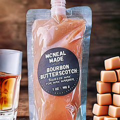 Squeezable Wax Melt Pouch by McNeal Made Candle Co with birthday cake scent, showcasing the flexible, fragrant wax pouch for aromatherapy.