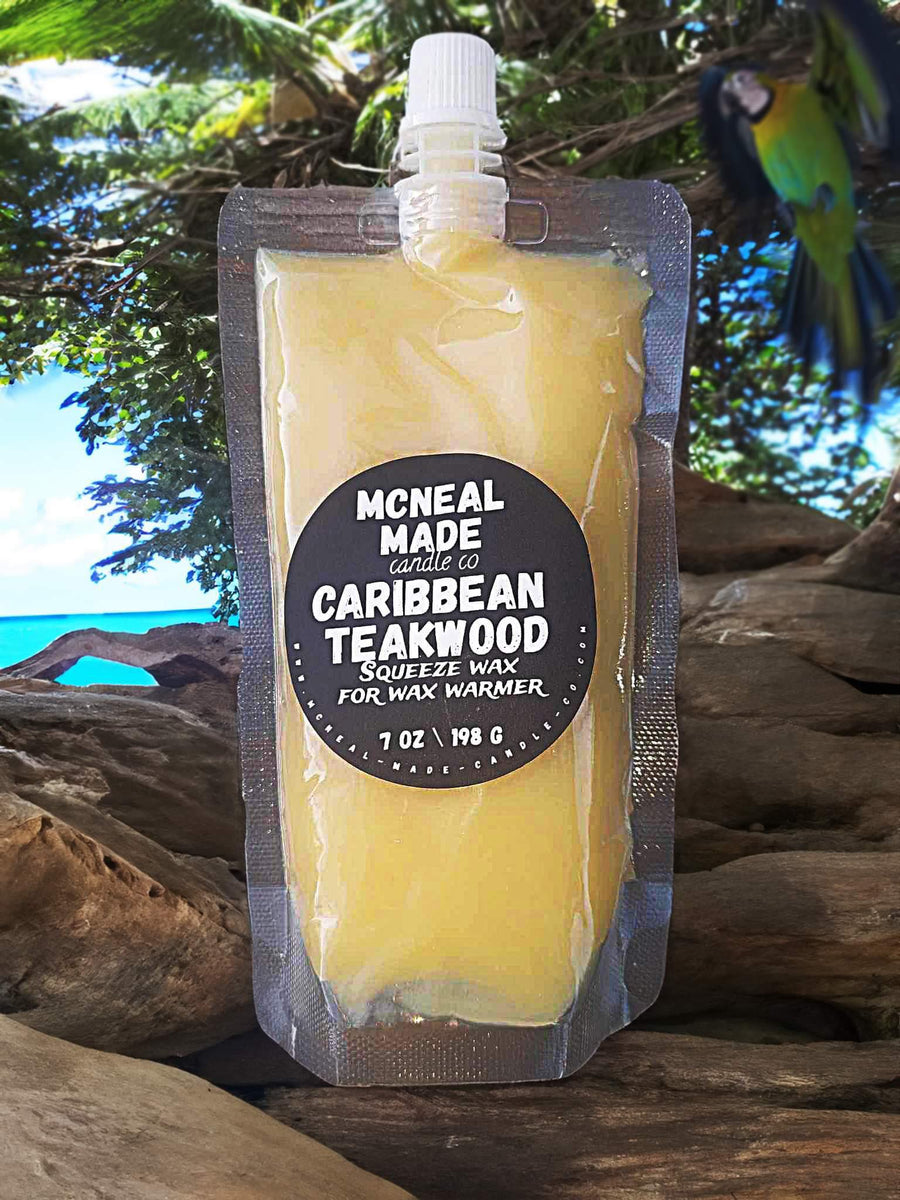McNeal Made Candle Co Squeezable Wax Melt Pouch in birthday cake scent, highly fragrant and long-lasting aromatherapy home fragrance.