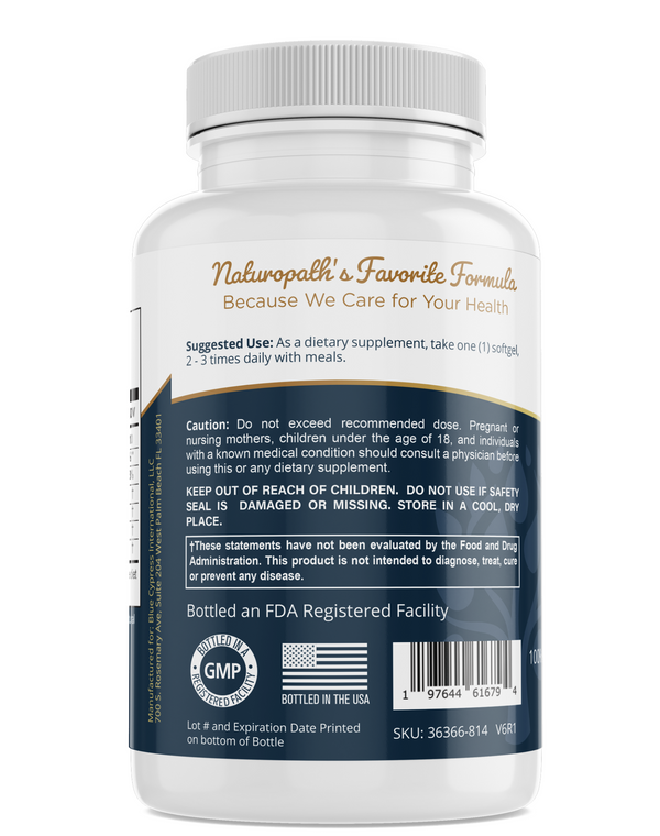 My Balance Omega Fish Oil gel capsules containing Omega-3 fatty acids, shown in clear softgel form.