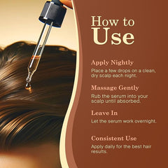 Organic Hair Solution Chebe Hair Growth Thicker Bundle with 2-in-1 oil and mask featuring willow bark, castor oil, mango butter, and tea tree.