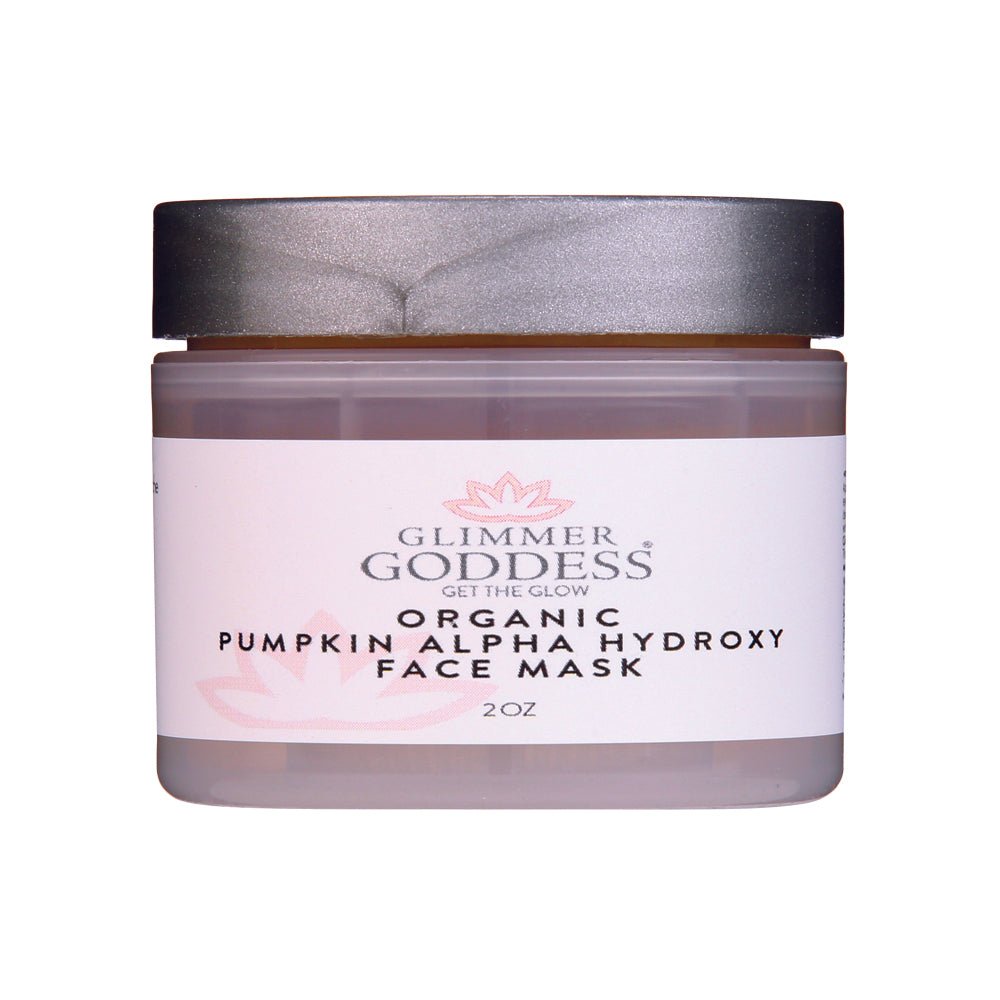 Organic Pumpkin AHA Face Mask – Exfoliating Treatment for Wrinkles & Glow