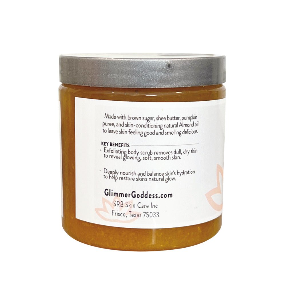 Organic Pumpkin Shea Sugar Body Scrub – Fall Scented Exfoliator