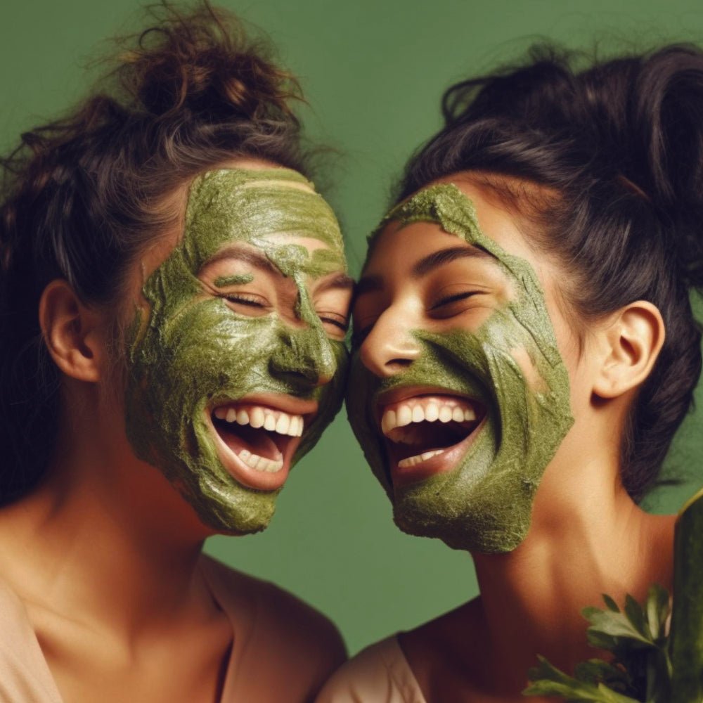 Organic Rosemary Mint Algae Face Mask for Acne & Rosacea