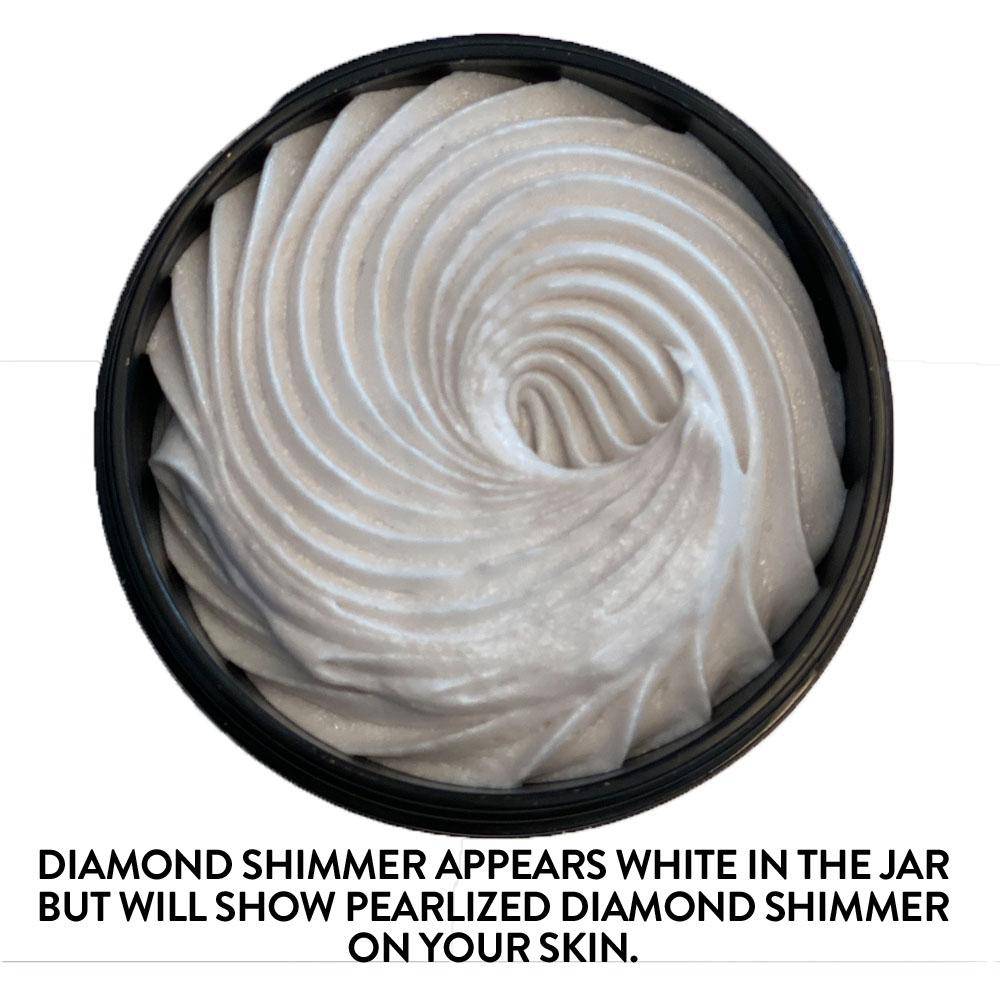 Organic Shimmering Body Butter Trio – 3 x 2 oz Travel Set