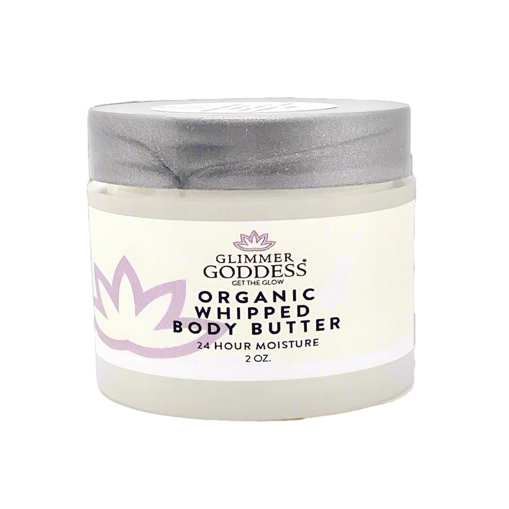 Organic Whipped Body Butter 2 oz – Mini Travel Size for Dry Skin & Eczema